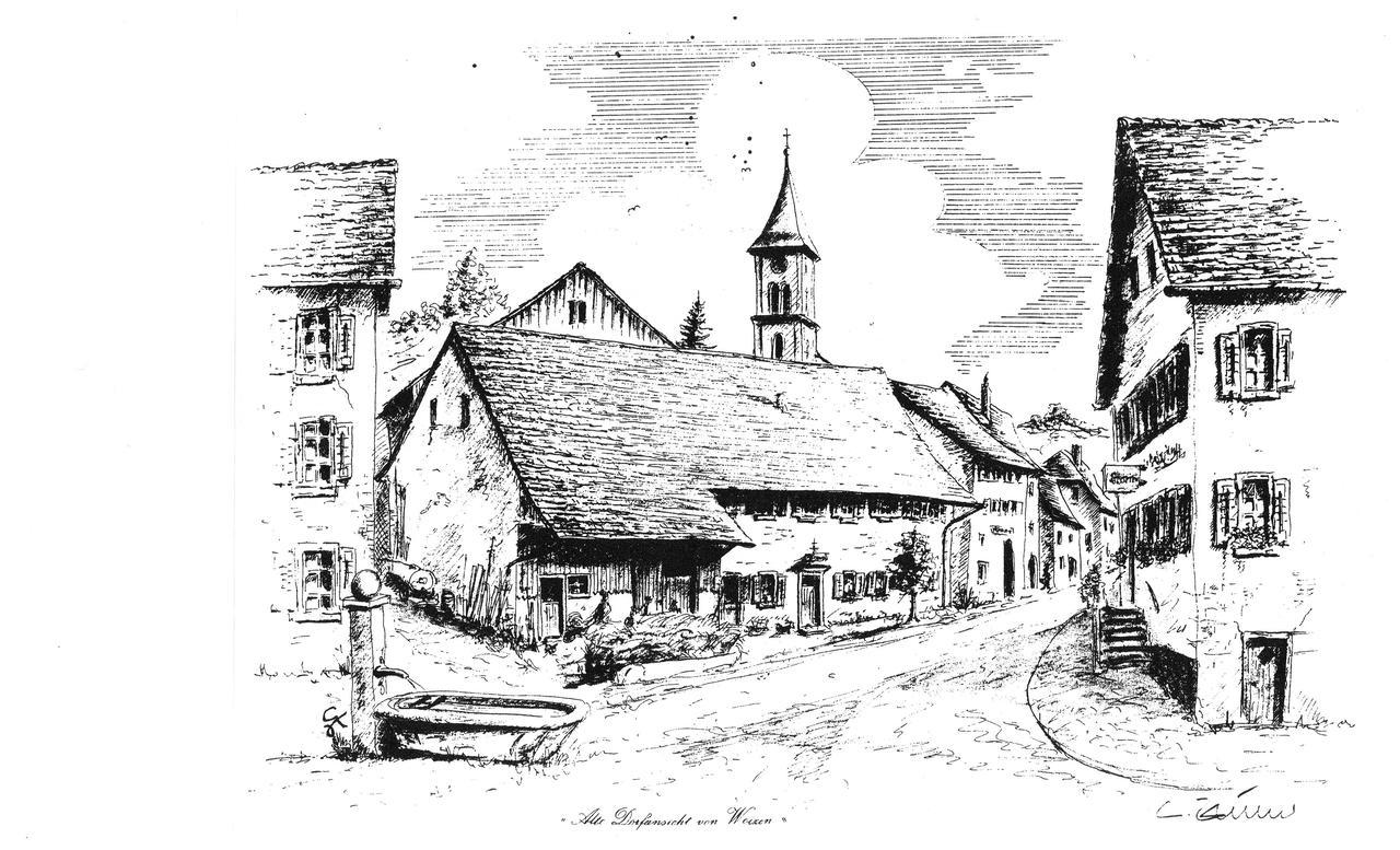 Gasthaus-Pension Zum Kreuz Stuhlingen Extérieur photo